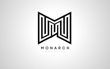 M Logo. M Letter Icon Design Vector