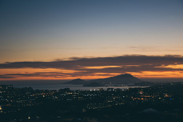 Tramonto a Napoli