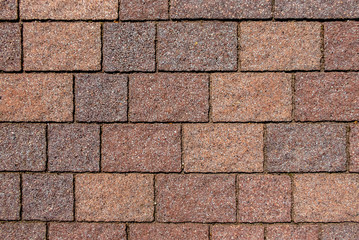 Straßenpflaster aus Sandstein