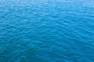 Blue sea water texture