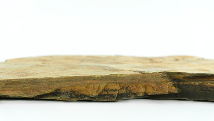 Stone isolated on white background. for product display, Blank for mockup design.