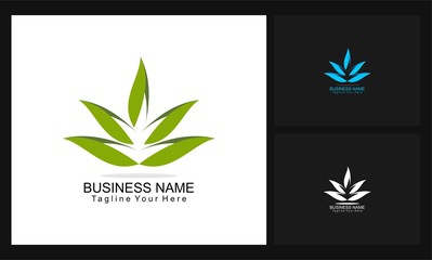 lotus icon business concept design