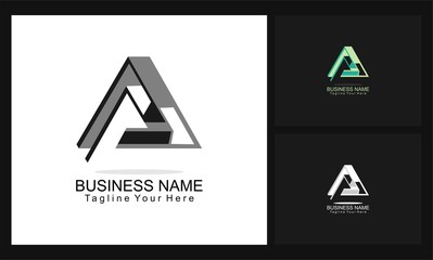 triangle concept design logo