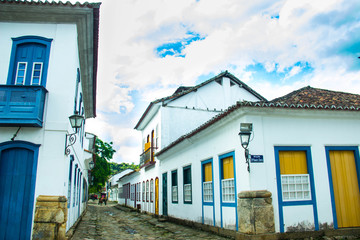 Ruas de Paraty, Rio Janeiro.