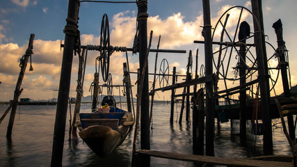 Livelihoods of fishermen and fishing equipment