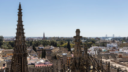 Fototapeta premium View of Seville City
