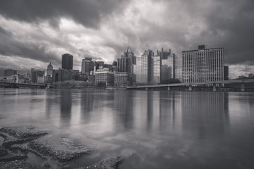 Fototapeta premium Pittsburgh City Skyline