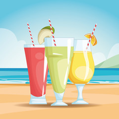 smoothies with fruit