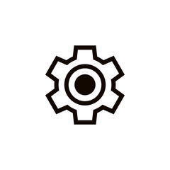 Setting icon illustration.