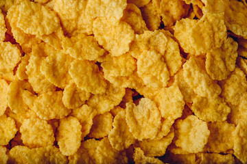 Background of corn flakes