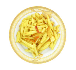 French Fries in Plate
