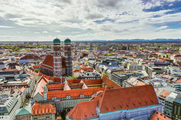 Obraz premium Panorama of Munich