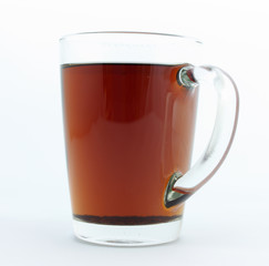 cup of tea isolated on white background