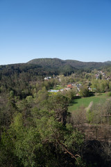 Obraz premium Dahnerfelsenland pfalz