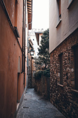 Narrow Italy Street 