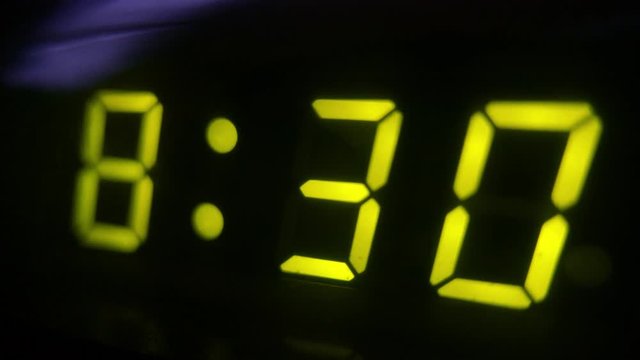 4K Digital Alarm at 8 30