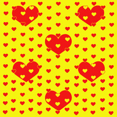 Heart pattern. background look sweet and beautiful for lovers or valentine theme.