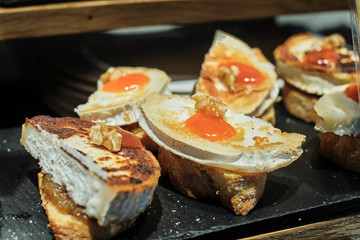 Pintxos, tapas in San Sebastián, Basque Country, Spain