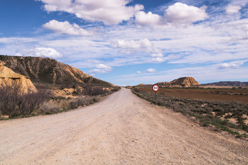 Barcenas real, Aragon, España, camino