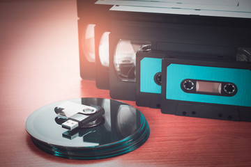 Evolution of data carriers from different times