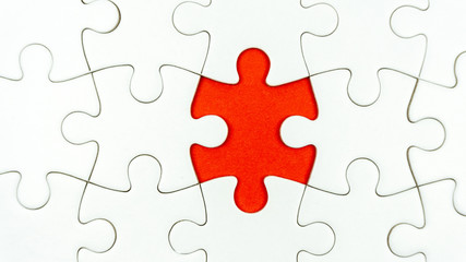 Fototapeta premium fehlendes Puzzle Teil
