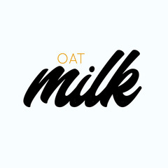 Logo of Oat milk. - 264262506