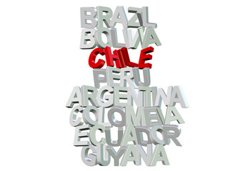 Chile 3d