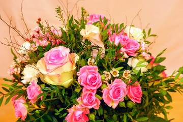 pink wedding flower bouquet bridal bouquet