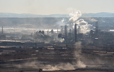 Iron and Steel Works in the city of Magnitogorsk