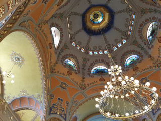 Interieur der Synagoge von Subotica - Vojvodina