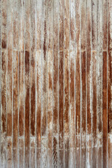 Brownish Old Wooden Car Garage Door Texture