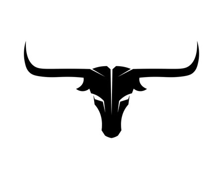 Bull horn logo and symbols template icons app