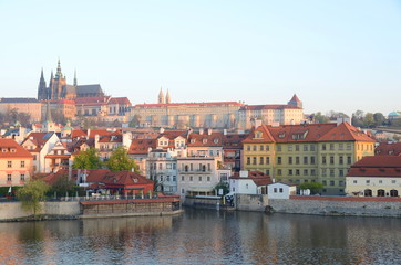 Fototapeta na wymiar Hradcany Castle in Prague