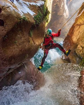 Canyoneer in action