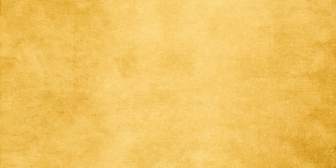 Gold wide grunge vintage paper.