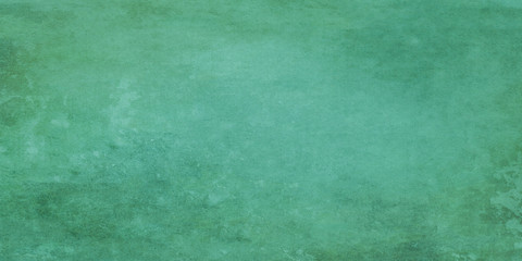 Green wide grunge effect texture.