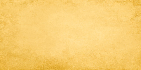 Gold wide grunge vintage paper.