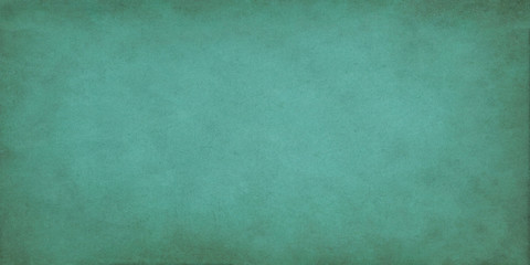 Green wide grunge effect texture.