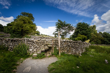 Over the stile