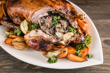 roasted duck