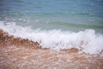 Waves on the beach