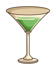glass with drink