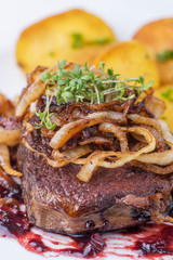 Zwiebelrostbraten