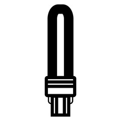 Fluorescent lamp outline style