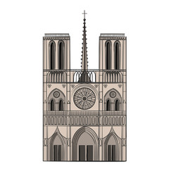 Fototapeta premium Notre Dame de Paris