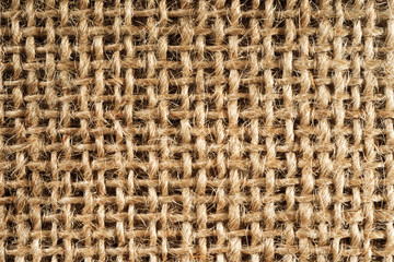 background of burlap hessian sacking