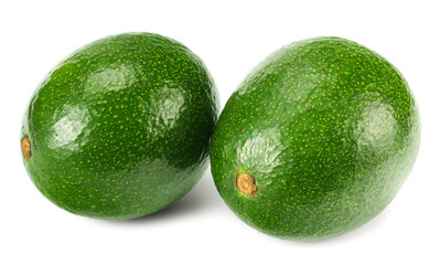 avocado isolated on a white background. Food
