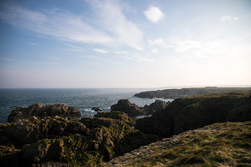 Scottish Cliffs by the Sea