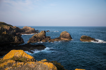 Scottish Cliffs by the Sea