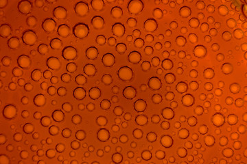 air bubbles colored in liquid abstract